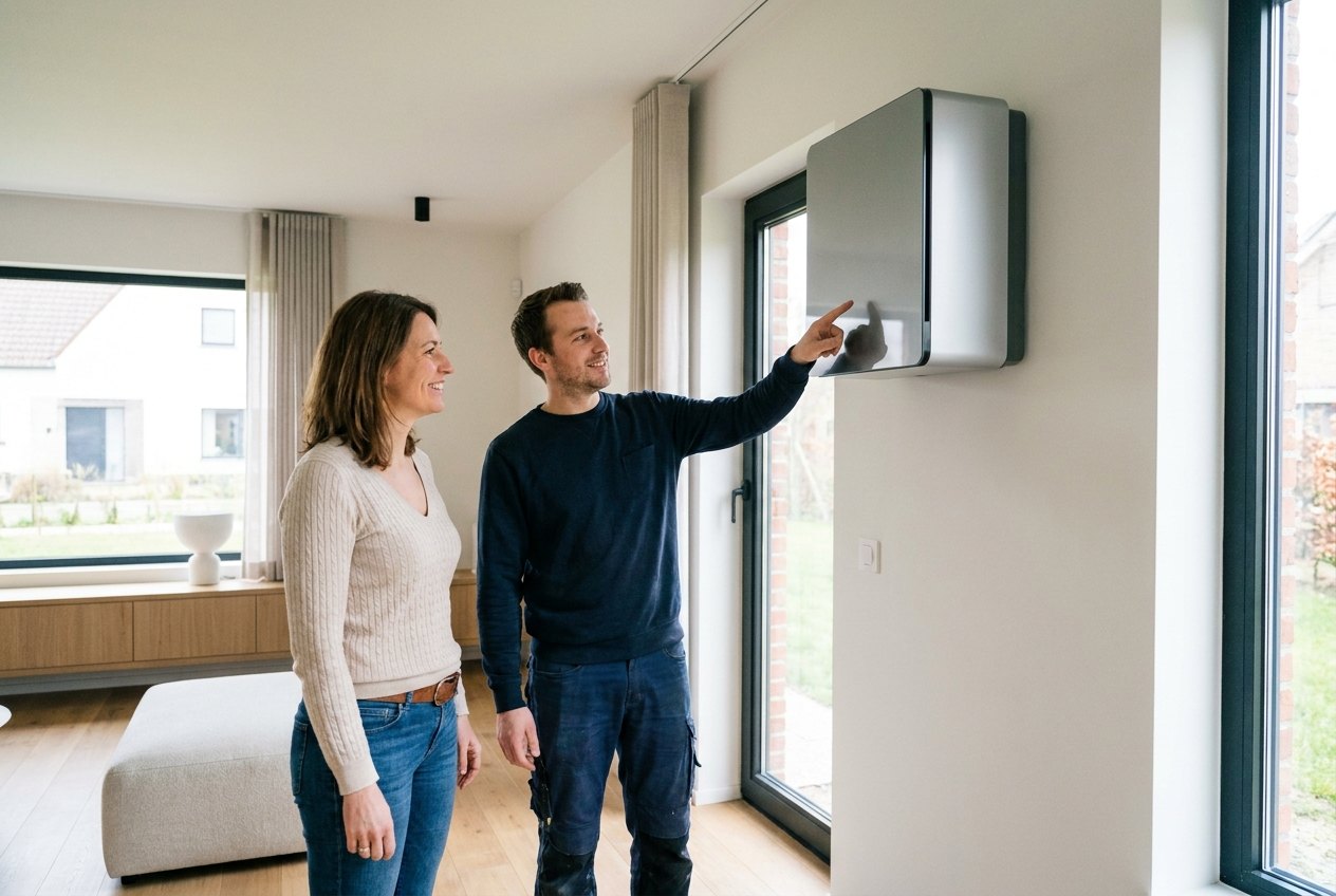 Tevreden klant na ventilatie-installatie